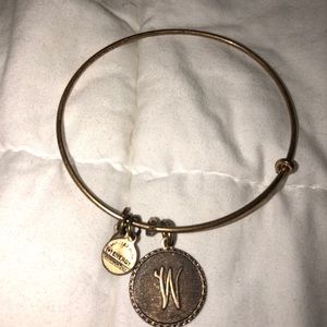 Authentic Alex and Ani “W” Bracelet